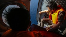 Oil slick seen in sea not from missing Malaysia plane