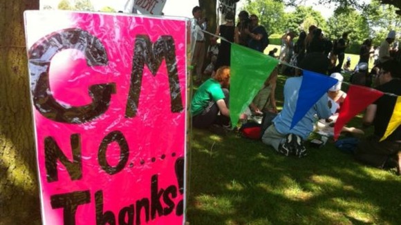 Anti GM protest