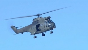 Army helicopter