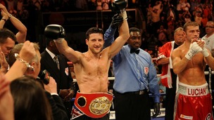 Carl Froch winning world championship