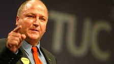 File photo of RMT leader Bob Crow.