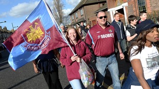 West Ham fans