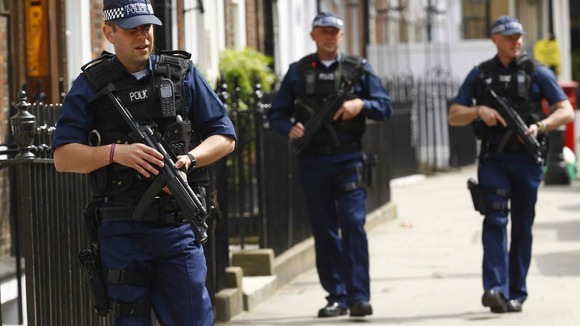 Police on patrol