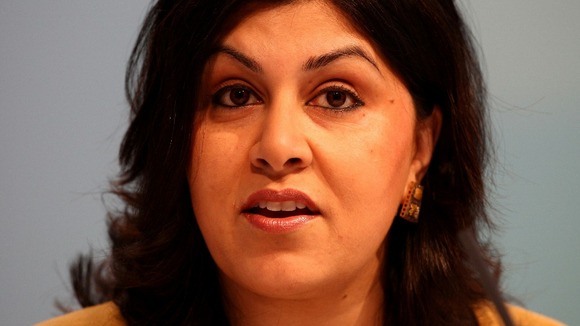 Baroness Warsi, the co-chairman of the Conservative party