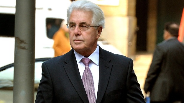 Max Clifford outside Southwark Crown Court