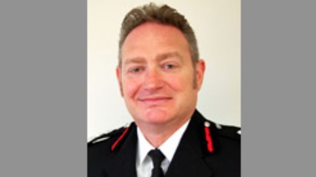 Chief fire officer Sean Frayne