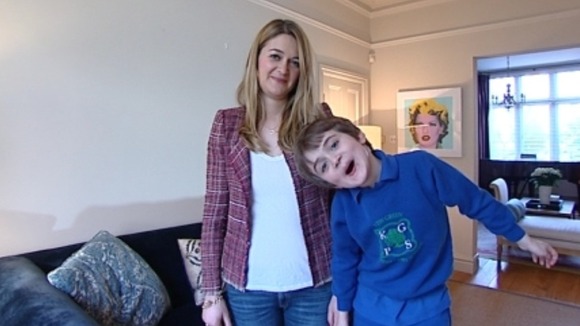 Emily Crossley from Duchenne Children's Trust tells Lawrence McGinty about her son Ely's condition