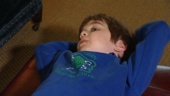 Emily Crossley's son Ely suffers from Duchenne Muscular Dystrophy, a disease that will gradually waste his muscles
