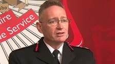 Derbyshire fire chief suspended after being charged with rape