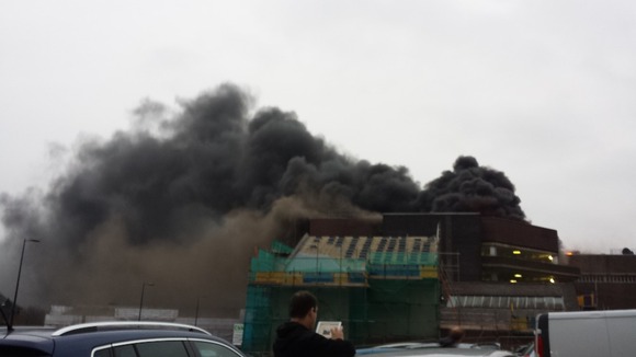 Fire at the Assembly Rooms in Derby