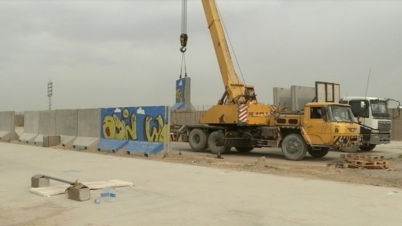 The walls come down.