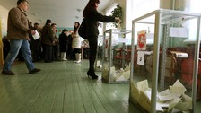 Report: 96% in Crimea support union with Russia