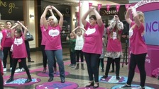 Getting into the swing at Sheffield's Meadowhall Centre