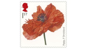 Poppy stamp