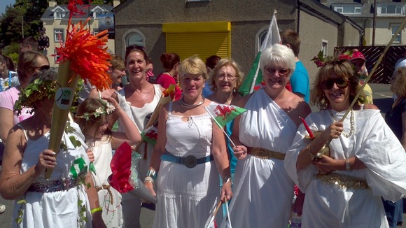 A group of women in Porthmadog