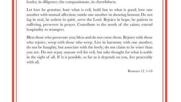 The Sermon and Anthem