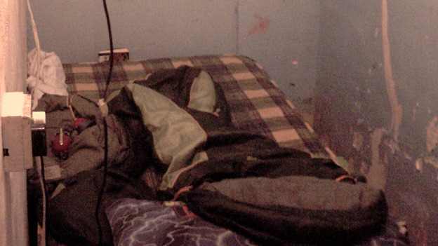 The boy was forced to use a potty as he was locked up at night