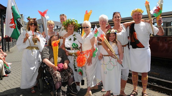 Olympic well-wishers