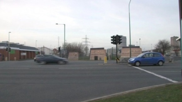 The man was found on the A66 in Middlesbrough.