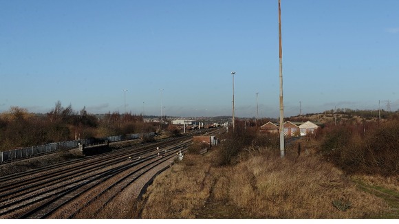 The proposed site of the HS2 East Midlands Hub in Long Eaton, Nottinghamshire.