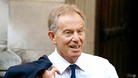 Former Prime Minister Tony Blair arrives at the Leveson Inquiry.
