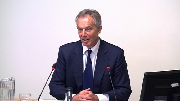 Former Prime Minister Tony Blair.