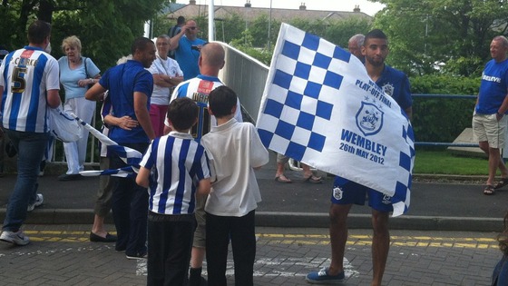 Huddersfield Town fans