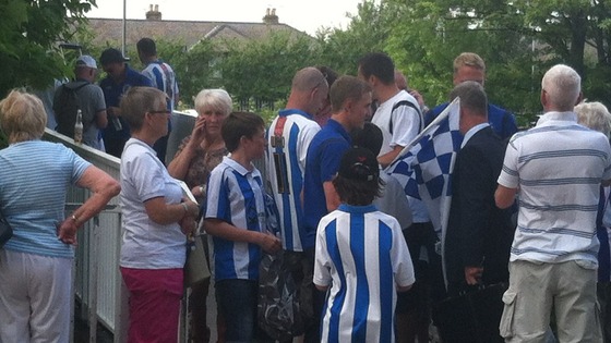 Huddersfield Town fans
