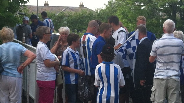 Huddersfield Town fans