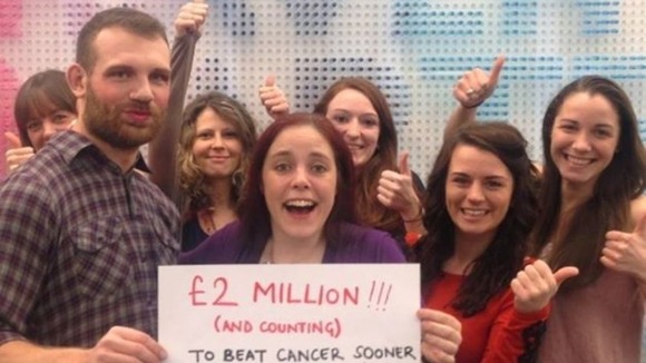 Cancer Research UK are delighted about the donations