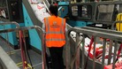 Royal Mail staff sort post at Nottingham Mail Centre.
