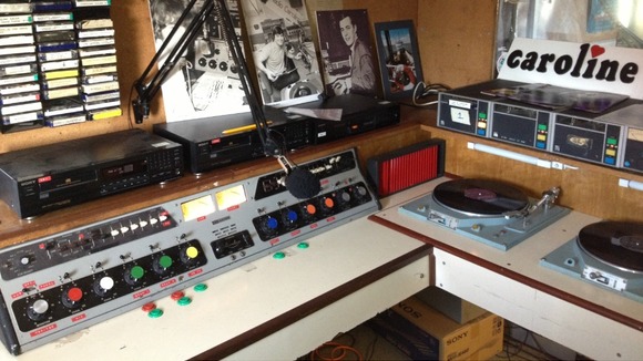 Radio Caroline studio
