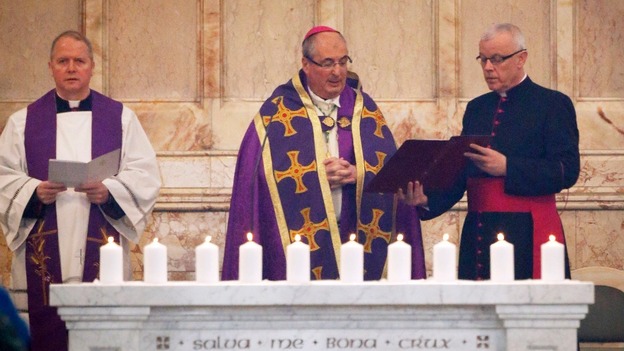 Archbishop Philip Tartaglia led the memorial service at t St Andrew's Cathedral in Glasgow.