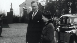 The Queen at the beginning of her reign