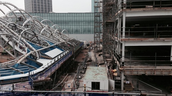 Construction has begun on Birmingham New Street station