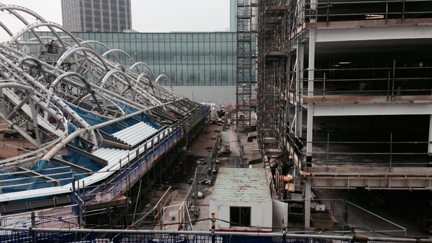Construction has begun on Birmingham New Street station