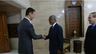 Kofi Anna meets President Assad
