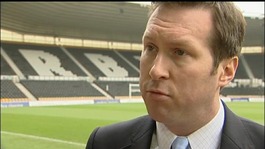 Tom Glick has resigned from his position at Derby County.