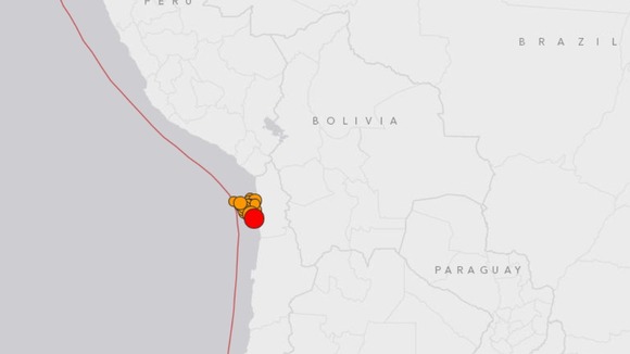 Chile feels nearly 30 earthquakes in 24 hours