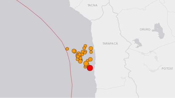Chile feels nearly 30 earthquakes in 24 hours