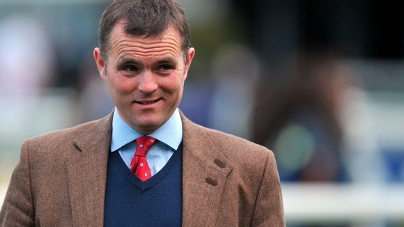 Trainer Evan Williams described One in a Milan as 'the biggest, laziest horse you’ve ever seen’