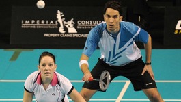 Jenny Wallwork and Nathan Robertson