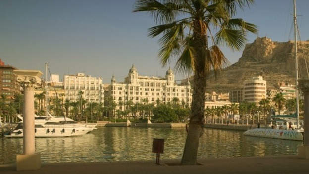 General view of Alicante, Spain.
