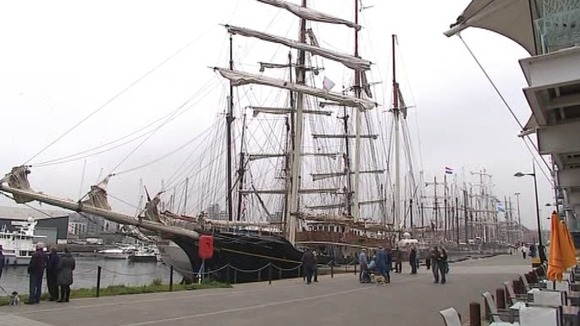 Mariners flocked to Ipswich to get a glance.