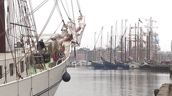 The ships are due back in the Netherlands by Sunday.