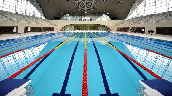 The 50m pool at London's Queen Elizabeth Olympic Park
