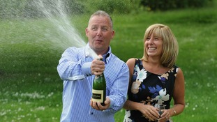 Lottery winners Alan and Kim Elliott