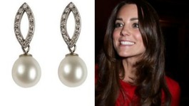 The Duchess of Cambridge ordered this pair of earrings worth £1,500.