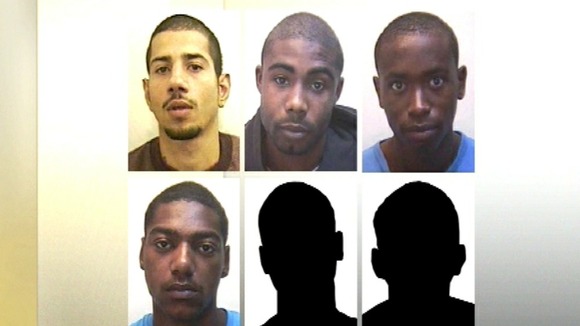 The six people have been found guilty of rioting in Nottingham in which a police station was firebombed.