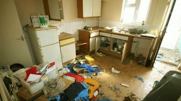 The kitchen.